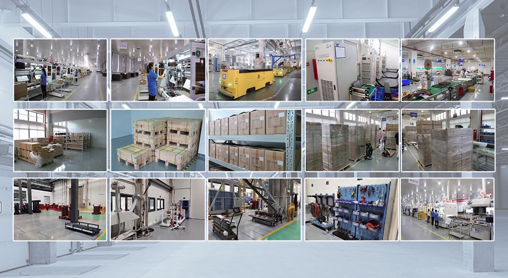 collection of Blueleph factory floor pictures