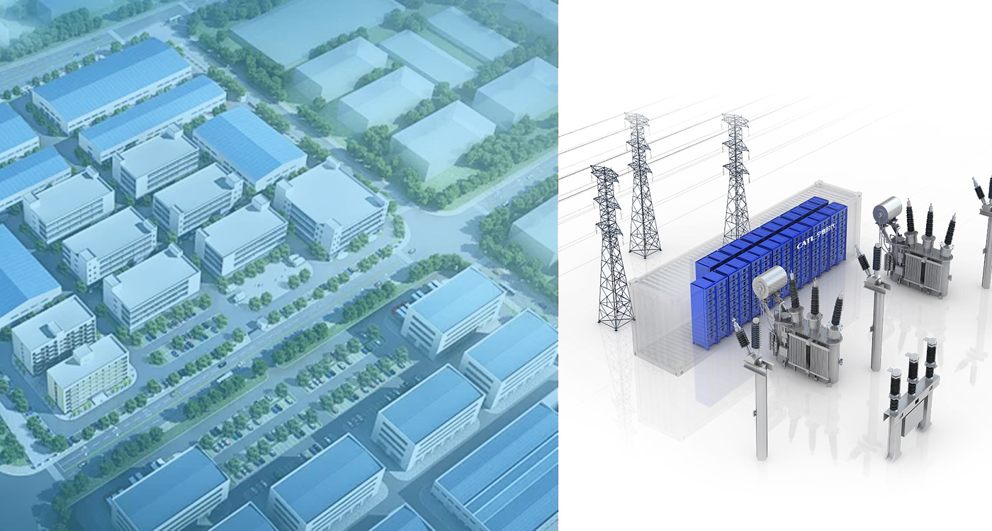 ESS storage container powering multiple buildings 01